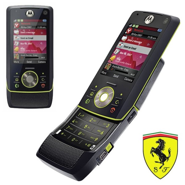 TELEFONO CELLULARE MOTOROLA RIZR Z8 FERRARI BLACK YELLOW FOTOCAMERA BLUETOOTH