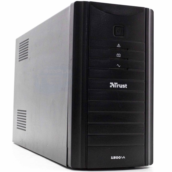 TRUST OXXTRON 1500VA UPS GRUPPO DI CONTINUITA BATTERIA NUOVA 4 PRESE + USB