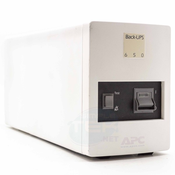 APC BK650MI 650VA 400W UPS GRUPPO DI CONTINUITA BATTERIA NUOVA 4 PRESE + RS232