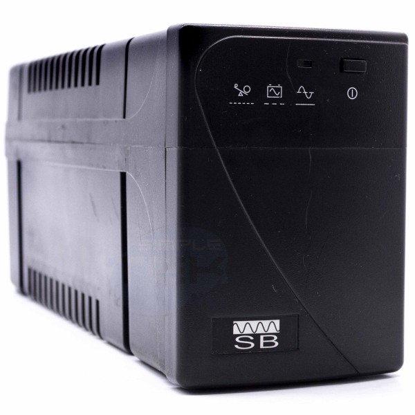 SB BLG 9 NT 600VA UPS GRUPPO DI CONTINUITA BATTERIA NUOVA 2 PRESE + USB + TEL