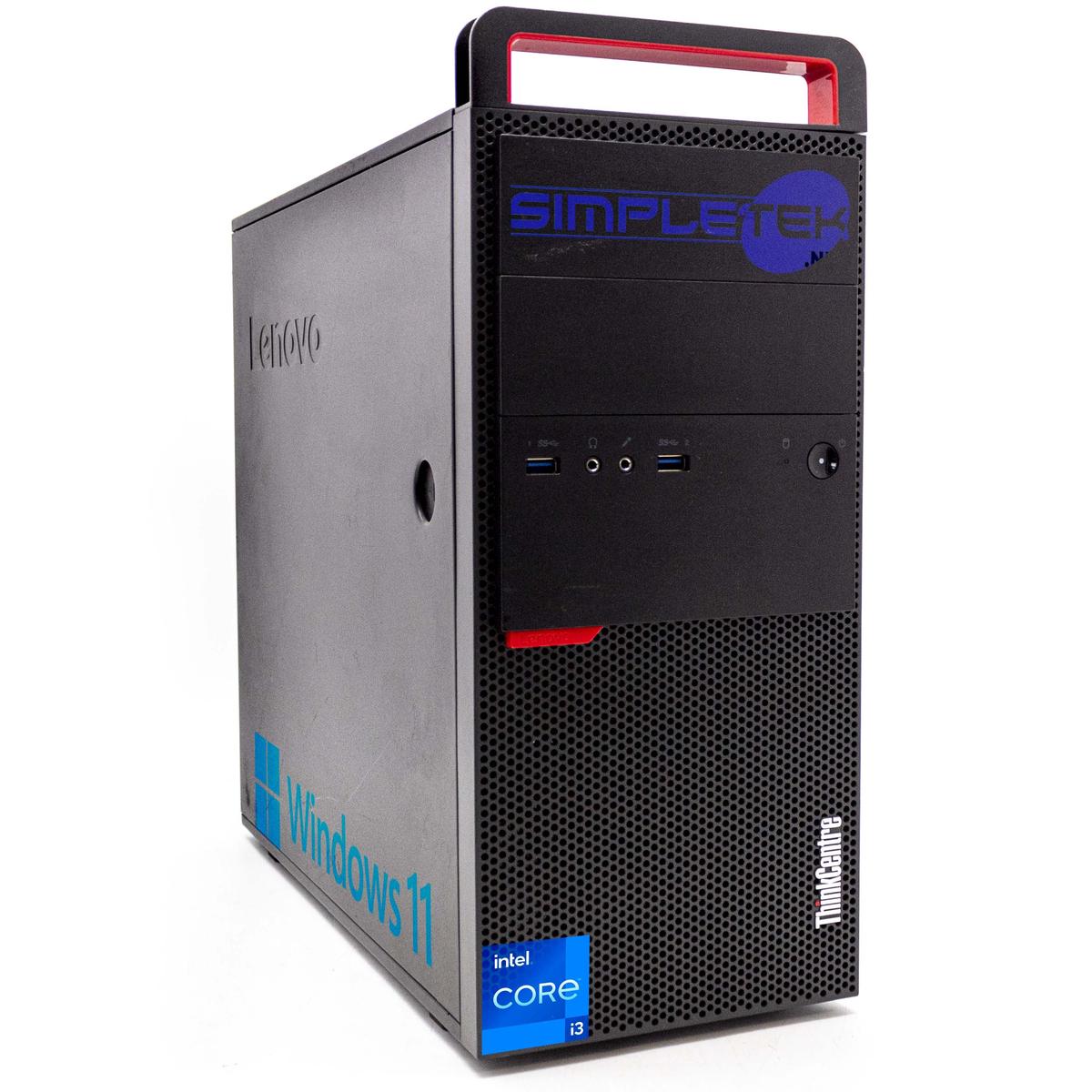 Lenovo M900 Tower i3 Windows 11 Pro 8GB 240GB Desktop Computer Desktop PC RS232
