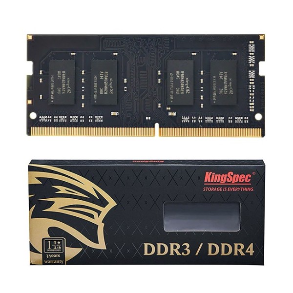 BANCO MEMORIA RAM COMPUTER LAPTOP PORTATILE DDR4 8GB 2666MHZ KINGSPEC BLISTER