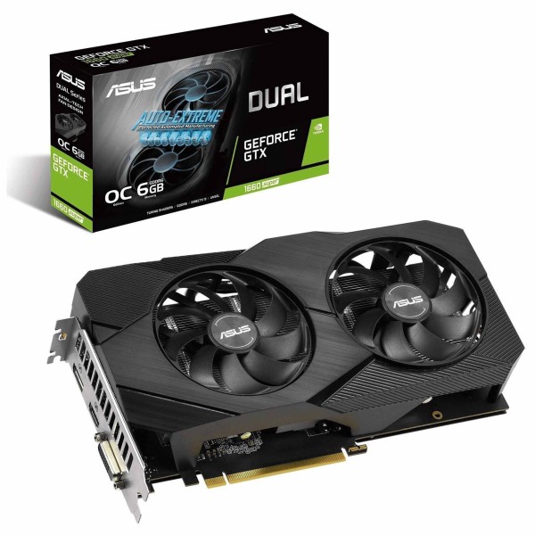 ASUS TUF GAMING GEFORCE GTX 1660 SUPER OC EDITION 1660S 6GB GDDR6 SCHEDA VIDEO