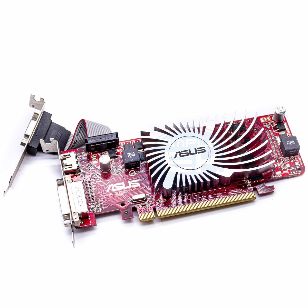 Asus EAH5450 Fanless Graphics Card 1GB HDMI VGA DVI-D SFF Low Profile