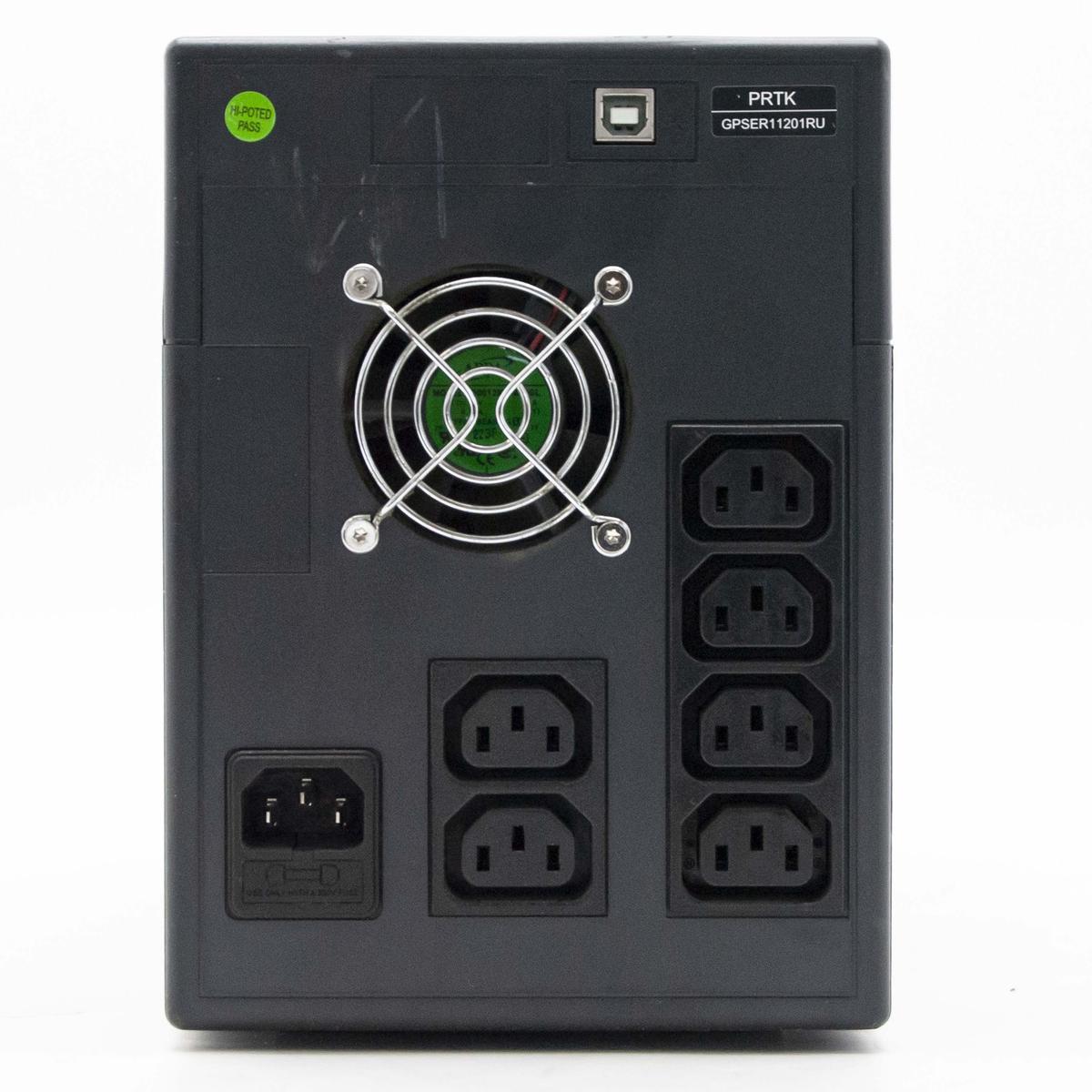 Riello Npw1500 1500va 900w Ups Gruppe Von Kontinuität Batterie Neu 6 X Stecker_ - Bild 2 von 3