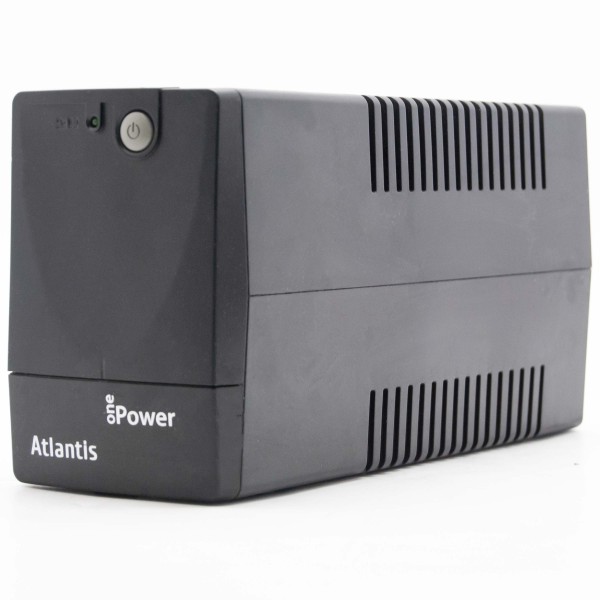 ATLANTIS A03-PE702 720VA 360W UPS GRUPPO DI CONTINUITA BATTERIA NUOVA 4 PRESE