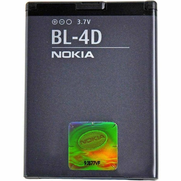 BATTERIA ORIGINALE NOKIA BL-4D E5 E7 N8 N97 MINI 1200mAh 3,7V 4,4Wh DI RICAMBIO