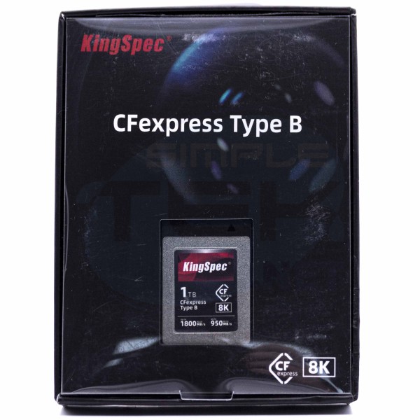 COMPACT FLASH EXPRESS CFexpress Tipo B 1TB 8K 1800MBps SCHEDA MEMORIA VIDEO XQD