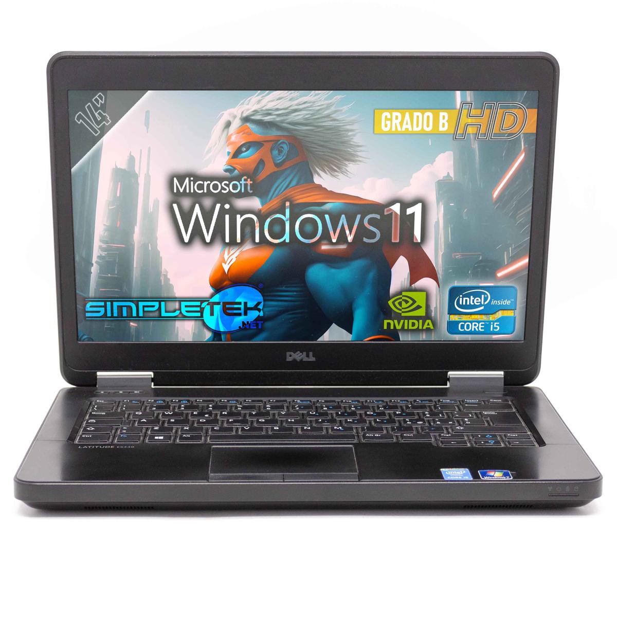 Notebook Dell Latitude E5440 14" Core I5 Windows 11 4gb 240gb Pc Ricondizionato - Foto 1 di 6