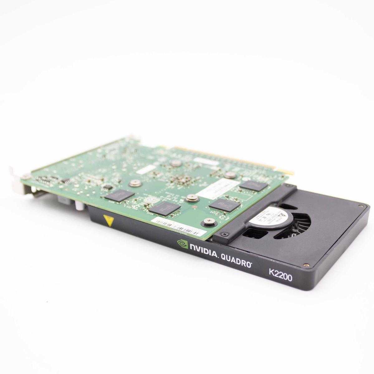Video Card Nvidia Quadro K2200 4GB GDDR5 Editing Gaming Rendering Cad 3D 4K - Picture 3 of 3