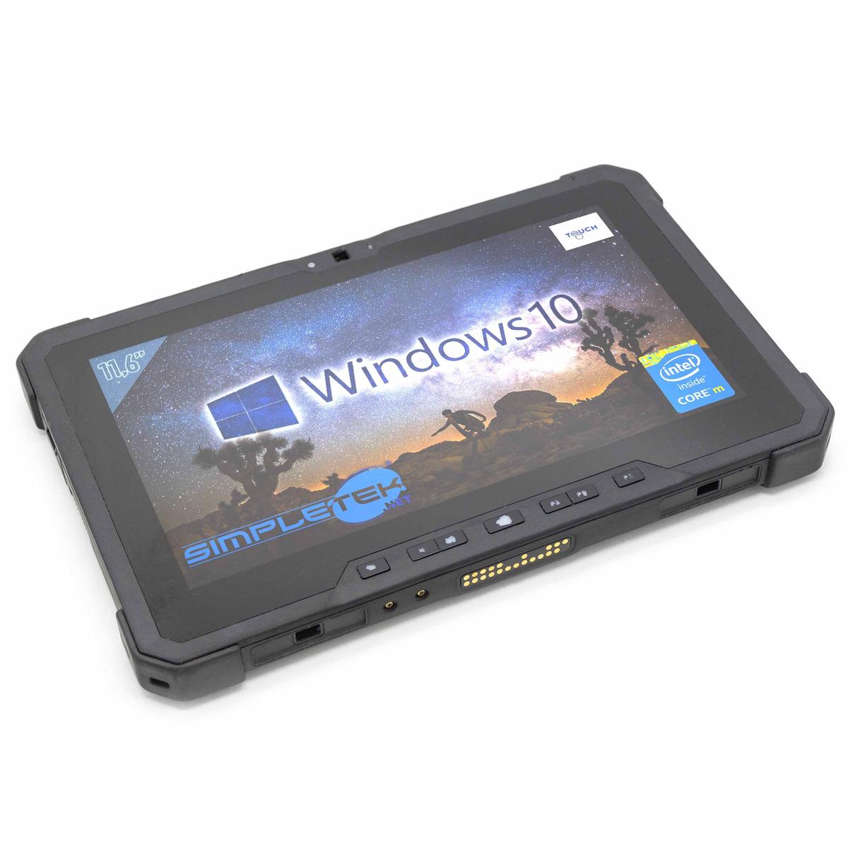 Dell Rugged 7202 Tablet 12" Win10 4Gb 2Tb Touch Screen Refurbished - Picture 1 of 8