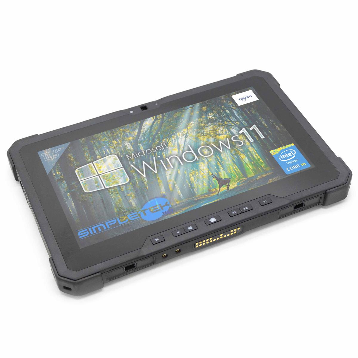 Dell Rugged 7202 Tablet 12" Win11 4GB 2TB Touch Screen Notebook - Picture 1 of 8