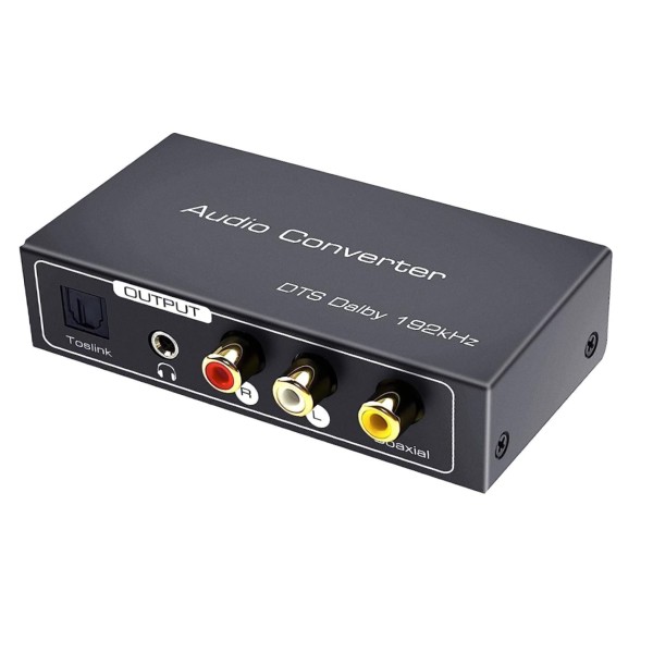 AUDIO CONVERTER ESTRATTORE HDMI 192 Khz SUPORTO HDMI AUDIO ANALOG TO COAXIAL