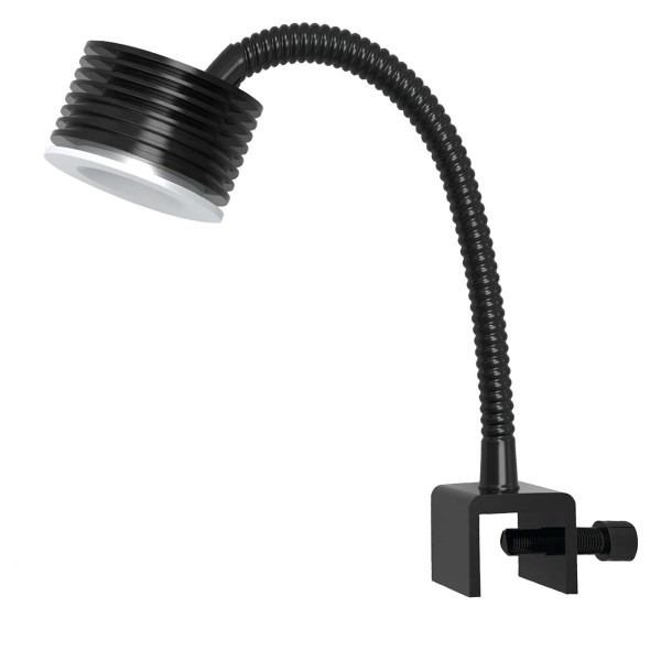 LUCE PLAFONIERA PER ACQUARIO 24 LED BIANCHI E BLU 1.5 W CLIP VETRO REGOLABILE