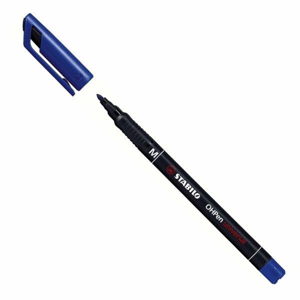 BLU STABILO OHPEN PUNTA 1MM 