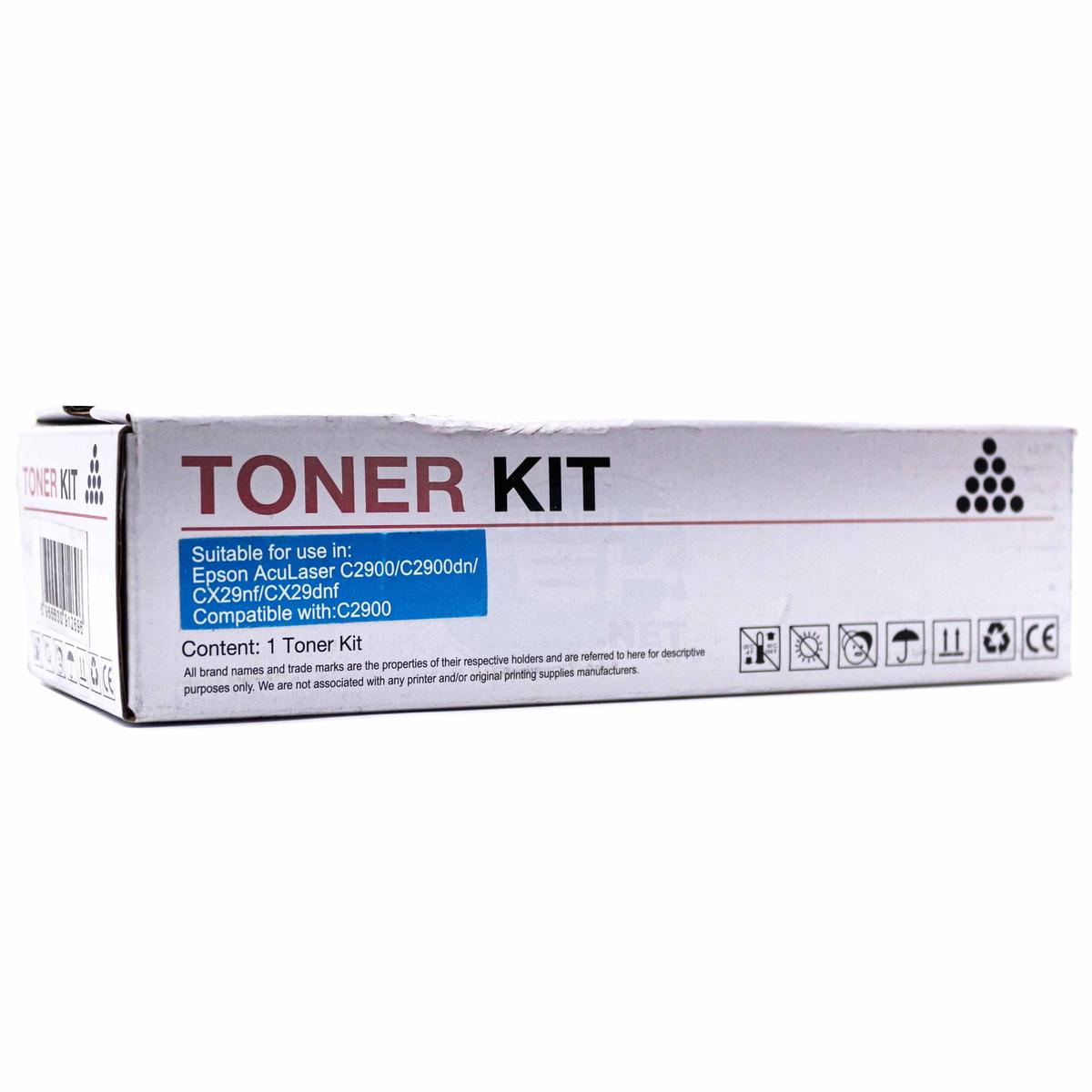 Toner Compatible Avec Epson Aculaser C2900 Cyan CX29NF CX29