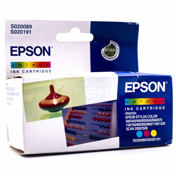 EPSON T0520 CARTUCCIA ORIGINALE COLORI S020089 S020191 MACHJET 600C 930C MJ