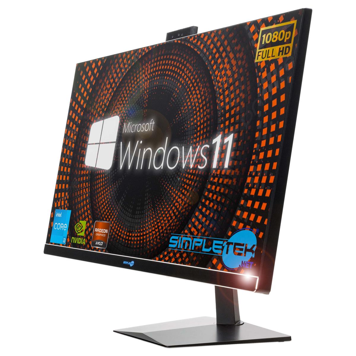 Aio Tout en Un 27 " i3 10TH WIN11 8GB 120GB Ordinateur Personnel Fixe Poste PC