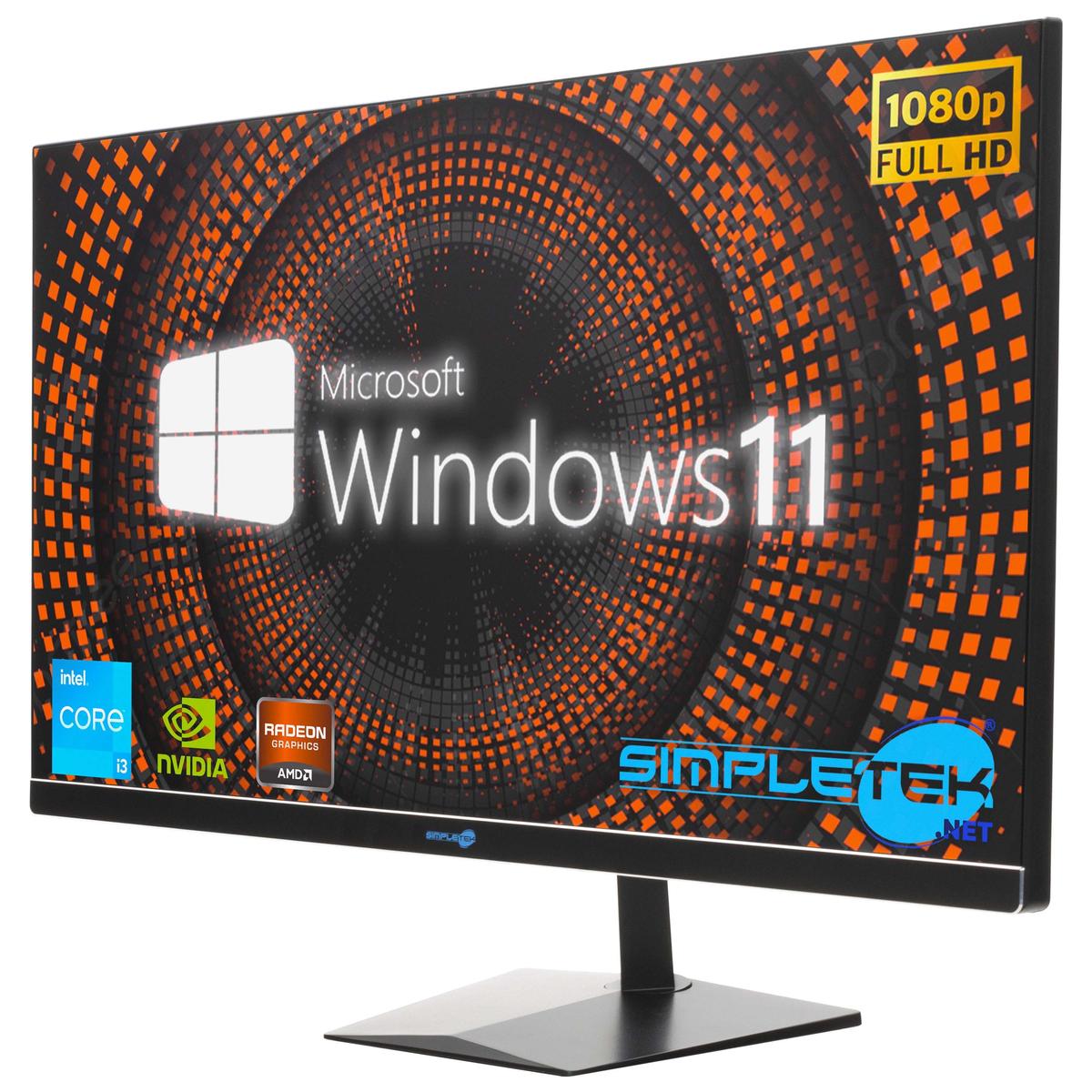 Aio Tout en Un 27 " i3 10TH WIN11 8GB 120GB Ordinateur Personnel Fixe Poste PC - Photo 3/11