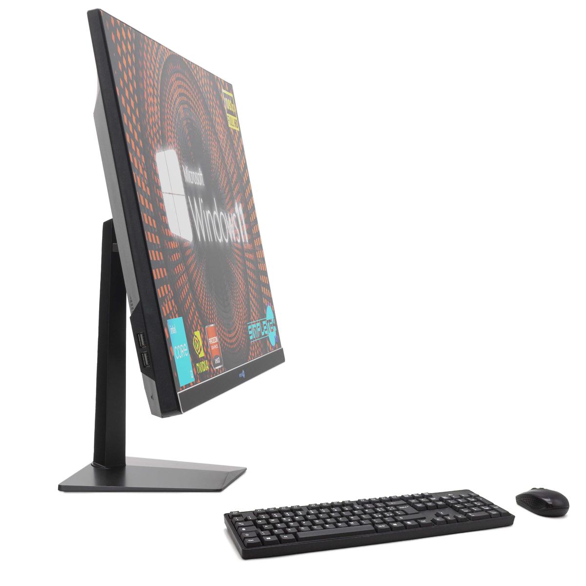 Aio Tout en Un 27 " i3 10TH WIN11 8GB 120GB Ordinateur Personnel Fixe Poste PC - Photo 11/11