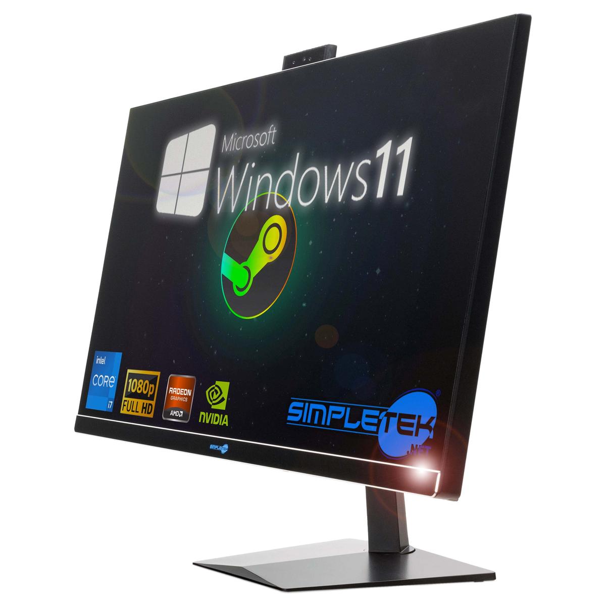 Aio All IN One 27" I7 10th Win11 16gb 960gb PC De Sobremesa Ubicación PC _ - Imagen 1 de 11