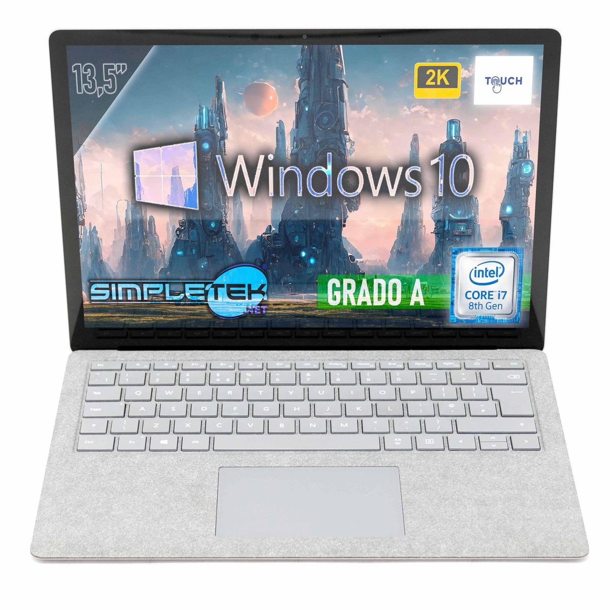 Microsoft surface Laptop 2 i7 13,5 " Touch Touchscreen 8GB SSD 256GB - Bild 2 von 6