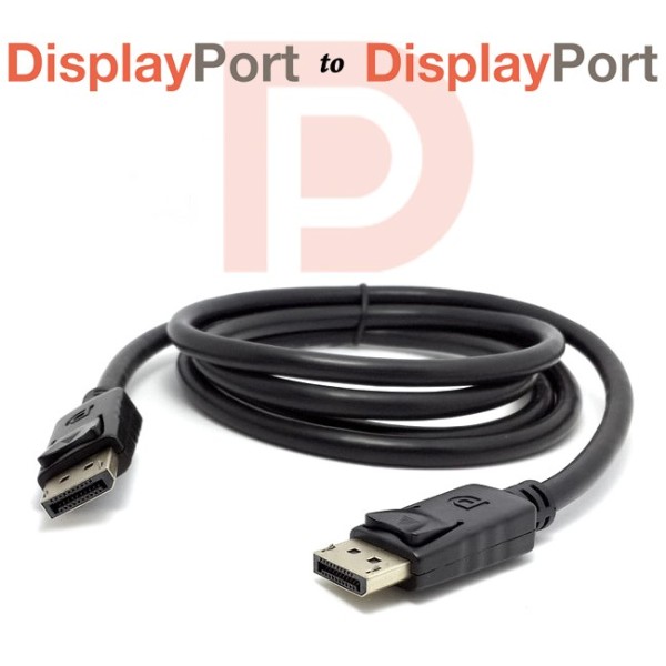 CAVO DESKTOP MONITOR PC GAMING DISPLAYPORT DP DISPLAY PORT 4K ULTRA HD 1,8MT