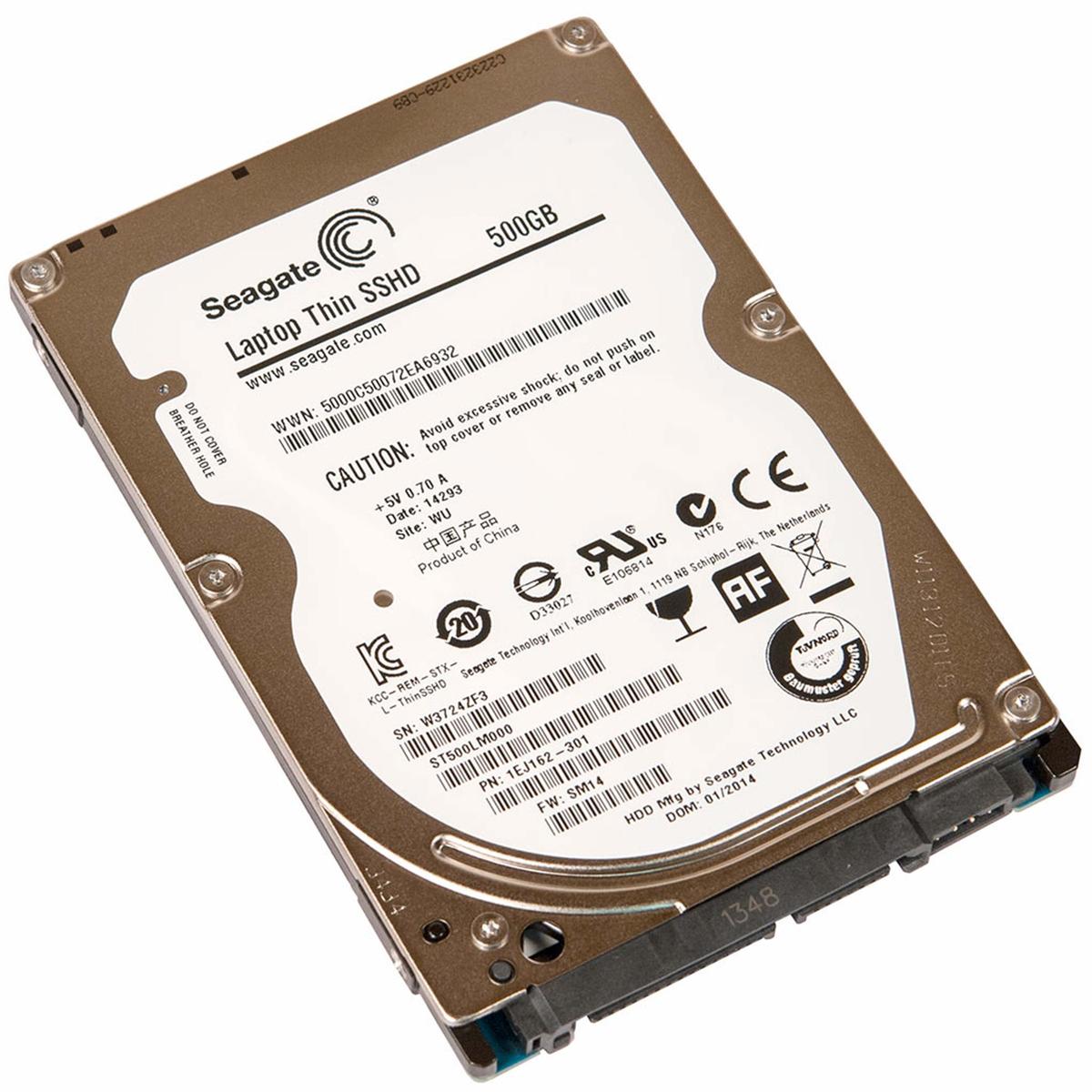 HDD Disco Duro SSHD SSD Híbrido 500gb Seagate St500lm0 Renovado - Imagen 1 de 1