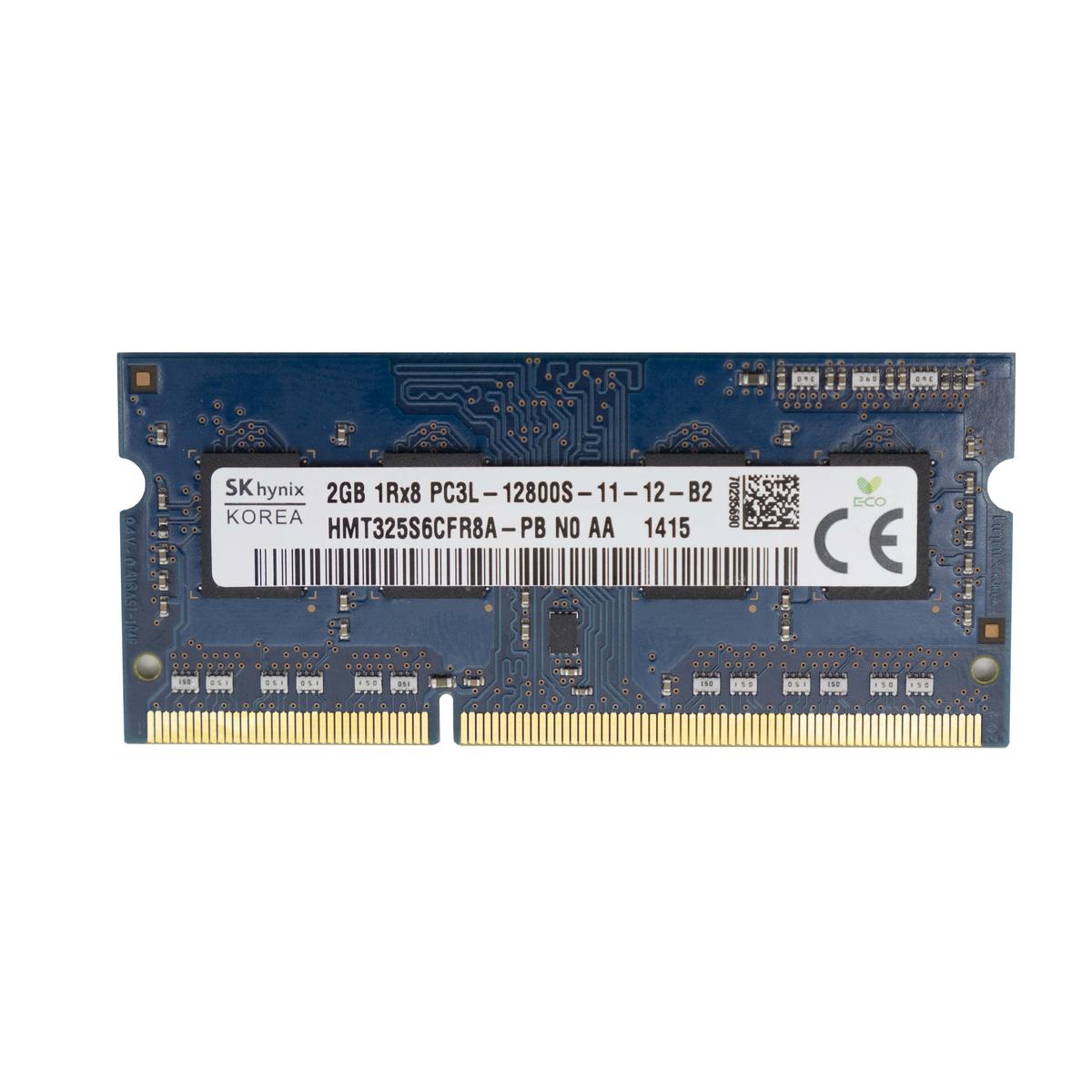 SK hynix PC3L-12800S 2GB 1600MHZ DDR3L 1.35V Sodimm Table Module RAM Notebook PC