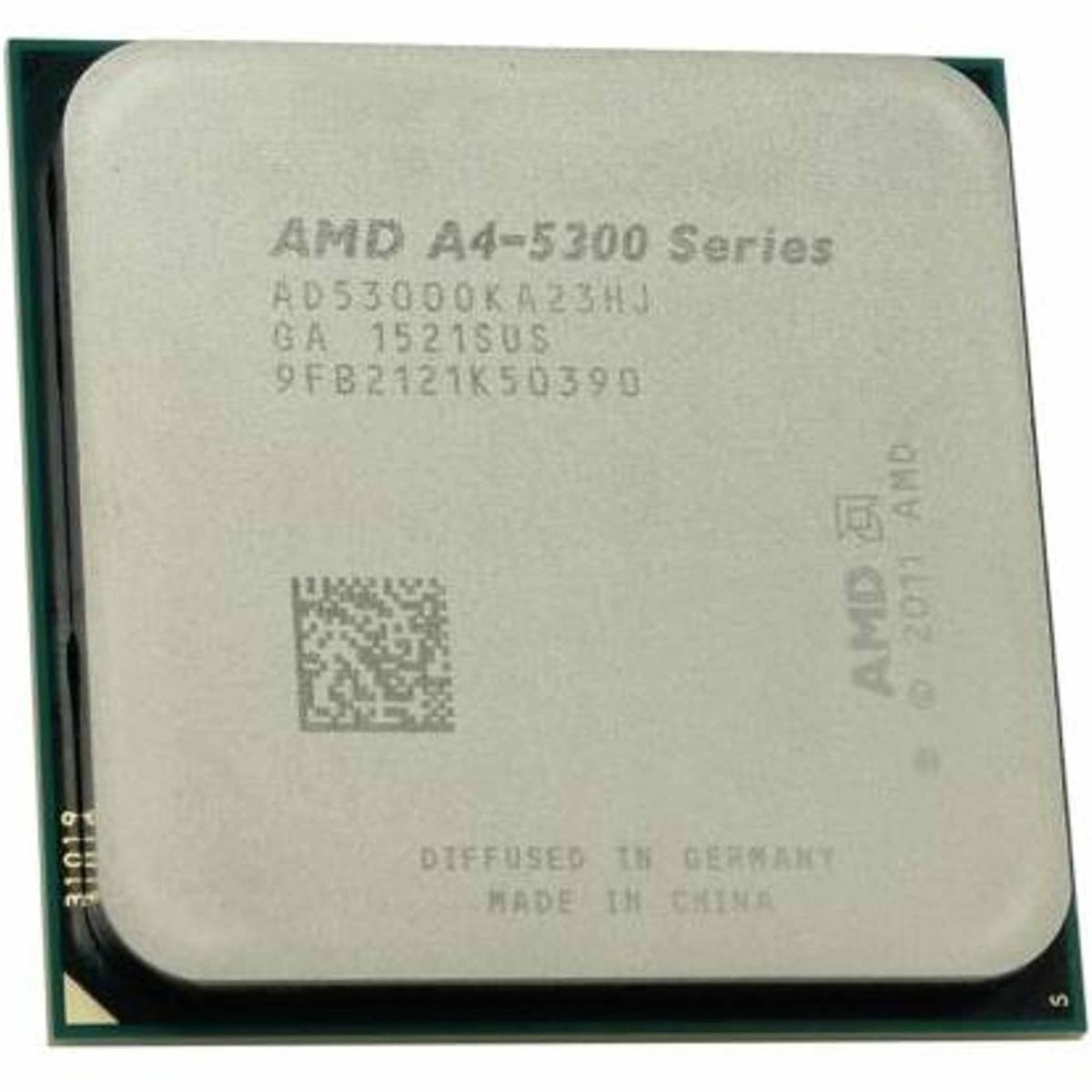 AMD A4-5300 Processor CPU Socket FM2 65W 3.40GHz Max 3.60GHz 2C/2T