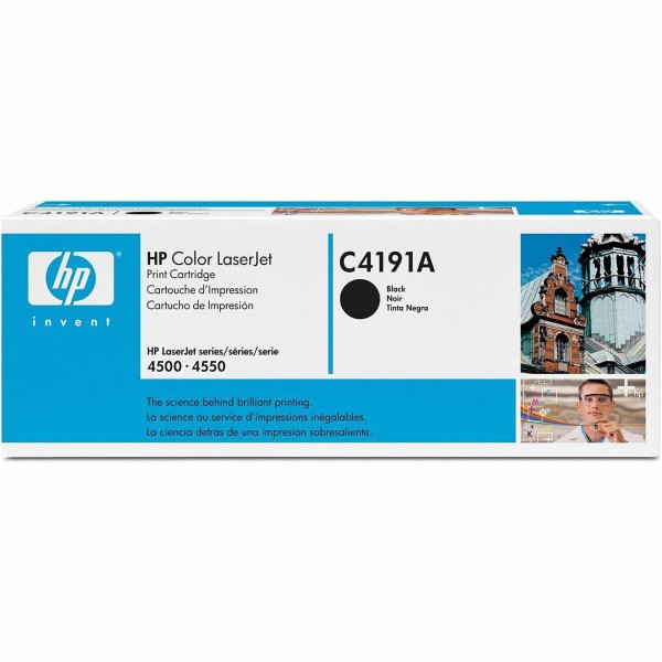 HP C4191A TONER ORIGINALE CARTUCCIA NERO BLACK COLOR LASERJET 4500 4550