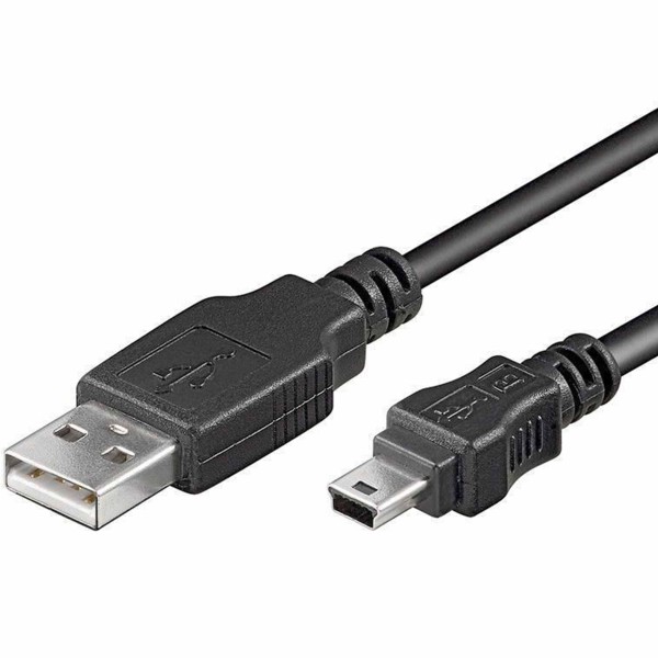 CAVO MNI USB 1M COMPATIBILE CON MOTOROLA WACOM CANON NIKON FOTOCAMERE LETTORI