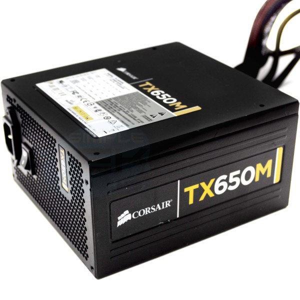 CORSAIR TX650M 650W ALIMENTATORE ATX SEMI MODULARE 80 PLUS GOLD COMPUTER PC