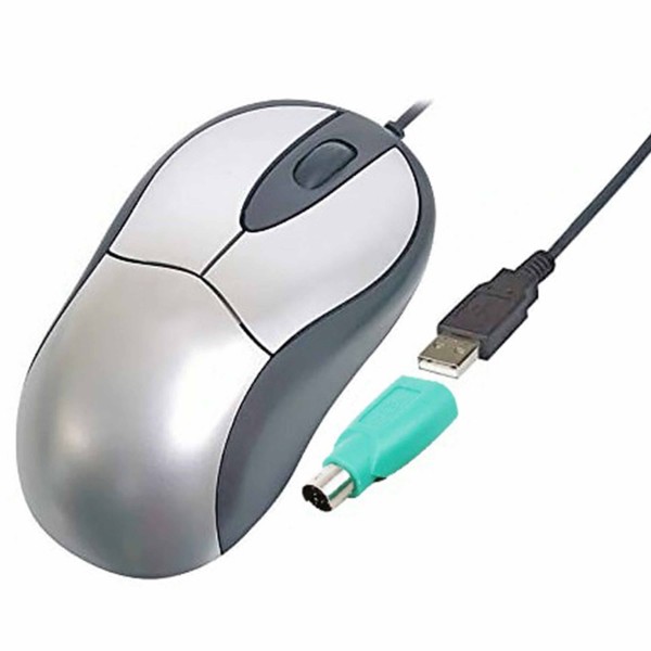 MOUSE OTTICO USB PS/2 COMBO DIGITUS DA-20116 800DPI ERGONOMICO ALTA PRECISIONE