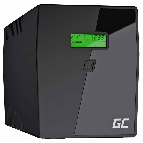 UPS GREEN CELL 1500VA 900W LCD GRUPPO CONTINUITA' PROTEZIONE COMPUTER FULMINE