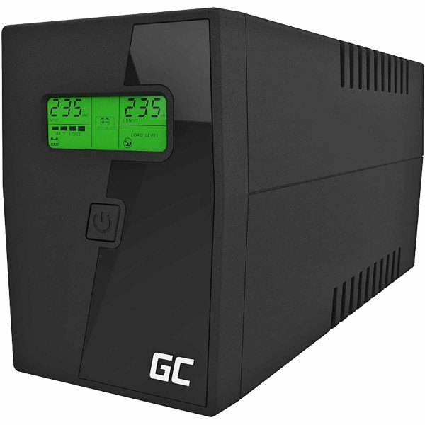 UPS GREEN CELL 600VA 360W LCD GRUPPO CONTINUITA' PROTEZIONE COMPUTER FULMINE