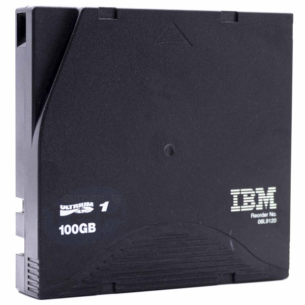 IBM 08L9120 DATA CARTRIDGE ULTRIUM LTO 1 100GB / 200GB CARTUCCIA DATI