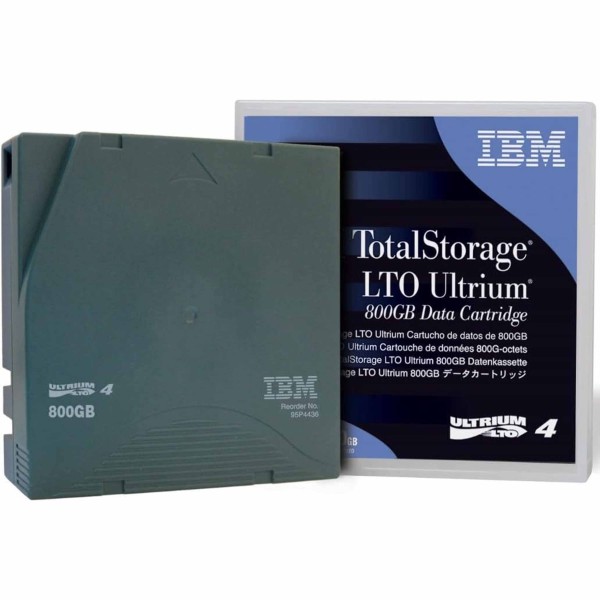 IBM 95P4436 LTO ULTRIUM 4 TAPE CARTRIDGE 800GB / 1600GB COMPRESSI CASSETTA