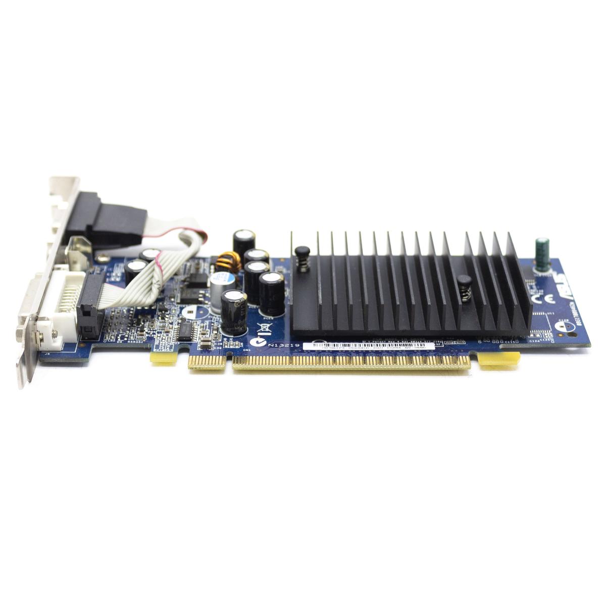 Asus Nvidia Geforce 6200 256MB Video Card Graphics Fanless VGA DVI