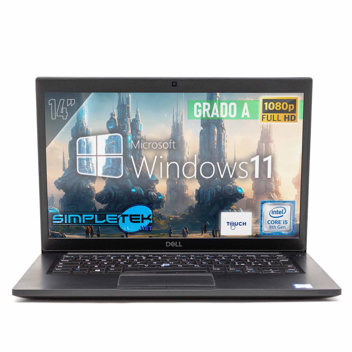 Dell 7490 14 " i5 8th Layout Ita Ordinateur Portable 4GB 240GB Windows 11 Pro PC