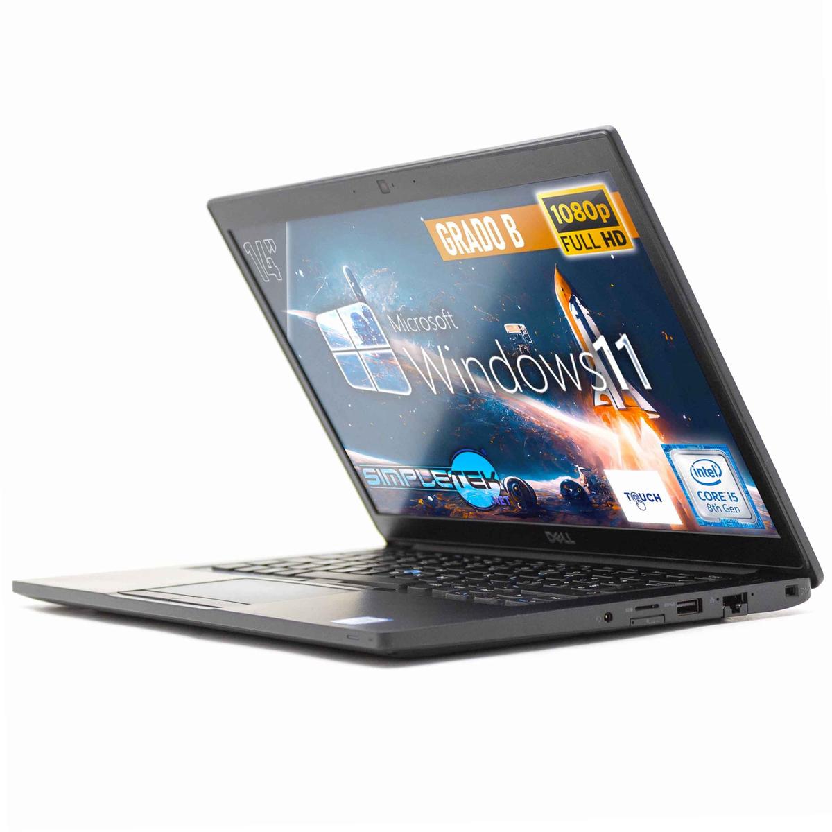 Dell 7490 14 " i5 8th Windows 11 Pro 8GB 120GB Ordinateur Portable PC Layout Ita - Photo 3/8