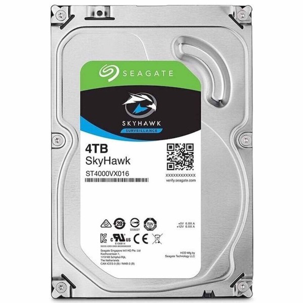 SEAGATE ST4000VX016 SKYHAWK HDD 4TB SATA 3,5” HARD DISK COMPUTER FISSO NAS DVR