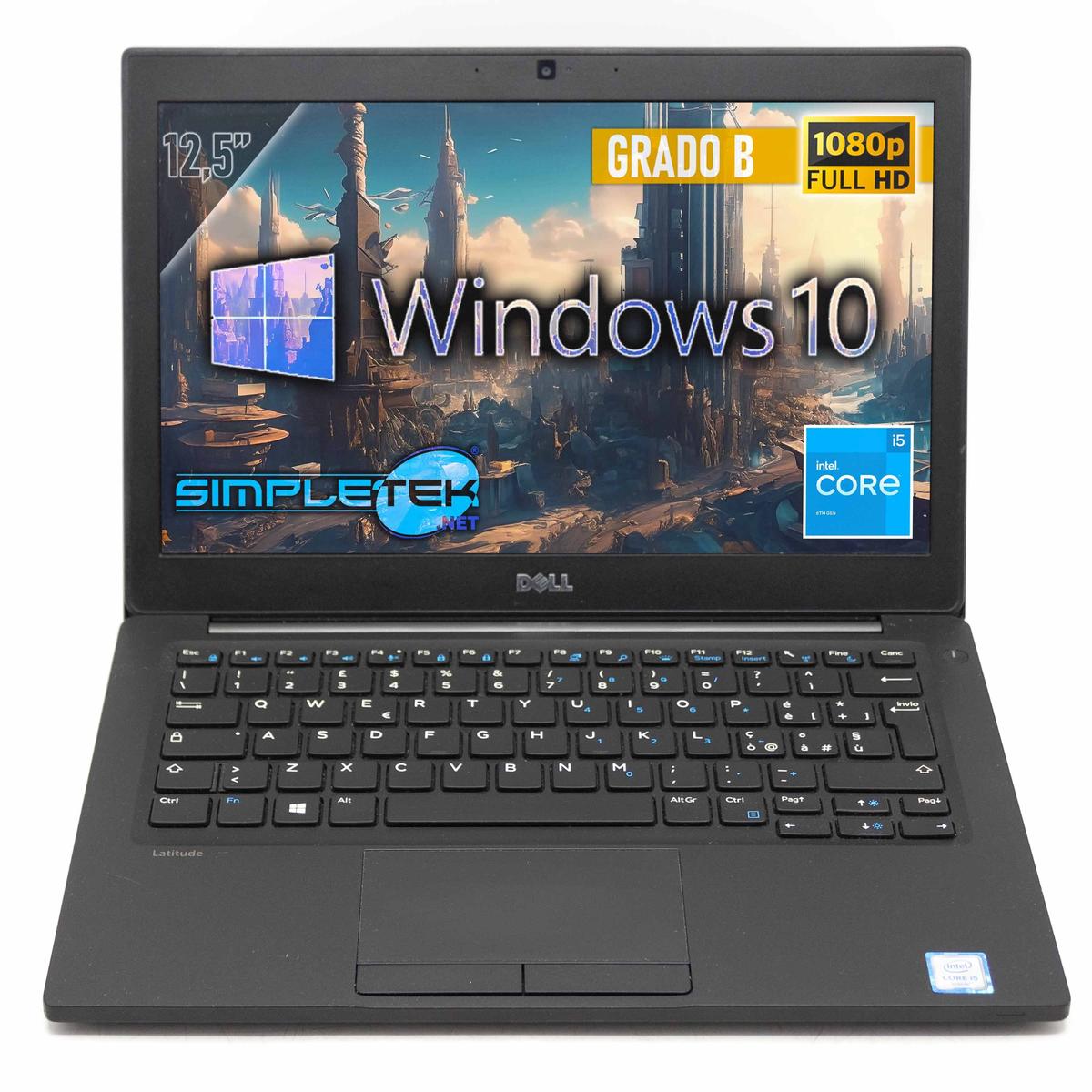 Dell 7280 I5 12,5 " Windows 10 Profi 32gb 2tb Computer Tragbar Lay Aufbereitet - Bild 1 von 9