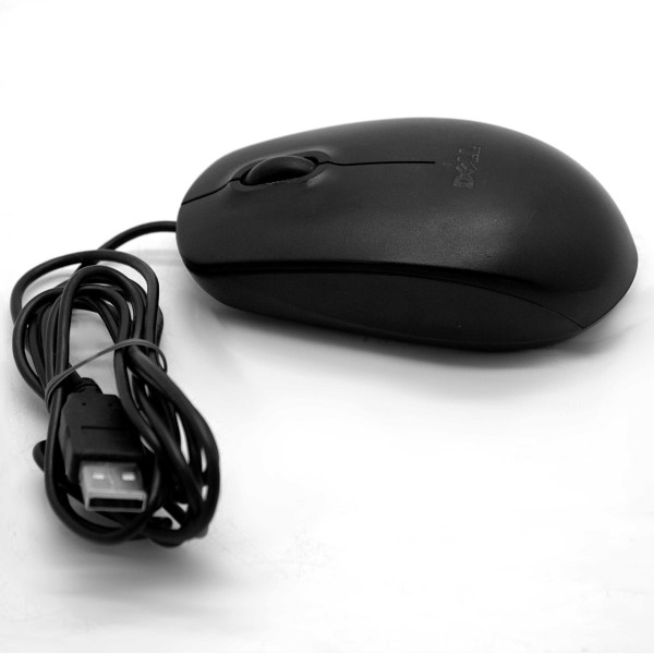 DELL MS111 MOUSE ORIGINALE CON FILO WIRED 09RRC7 USB UNIVERSALE MAC WINDOWS