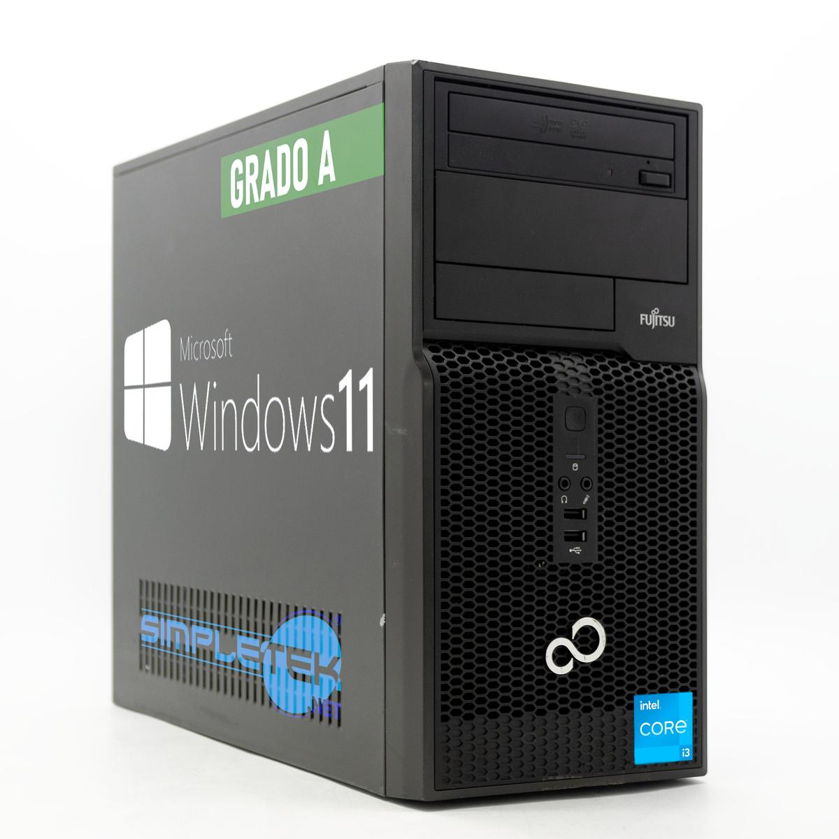 FUJITSU Esprimo P400 Core I3 Windows 11 Pro 16gb 480gb Computer F Refurbished - Picture 1 of 4