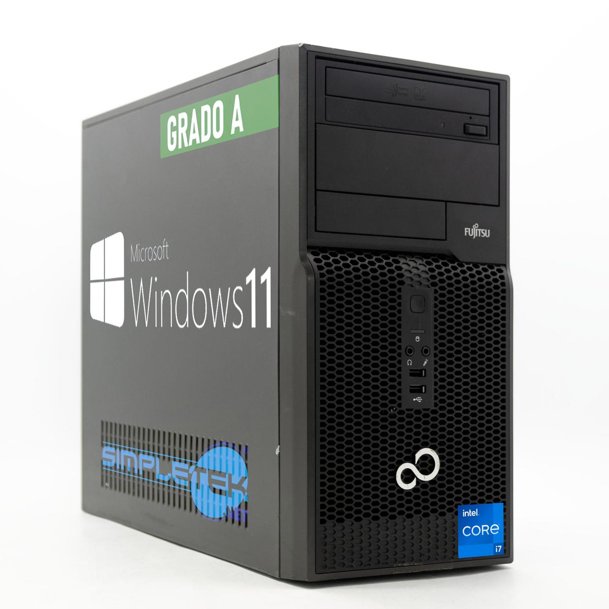 FUJITSU Esprimo P400 Core I7 Windows 11 Pro 16gb 2tb 2gb Gpu Gt71 Aufbereitet - Bild 1 von 4