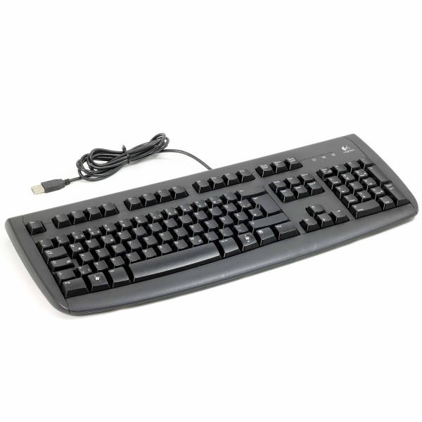 LOGITECH DELUXE 250 TASTIERA USB LAYOUT ITALIANO ITA IT CABLATA CON FILO