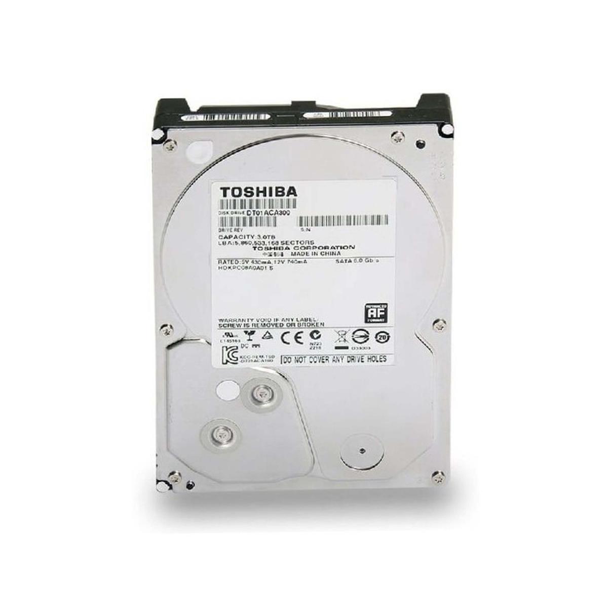 Toshiba Dt01aca300 Hdd 3tb Sata 3.5
