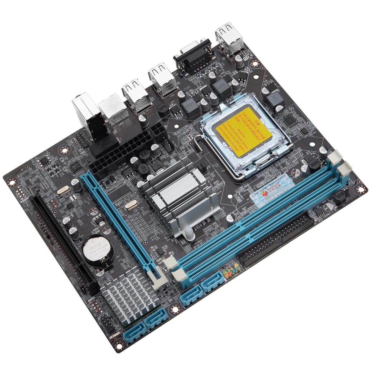 Placa Base G41 LGA 775 771 Micro-ATX 2 X DDR3 Máx 8GB PCI Core 2 Duo Celeron - Imagen 3 de 3