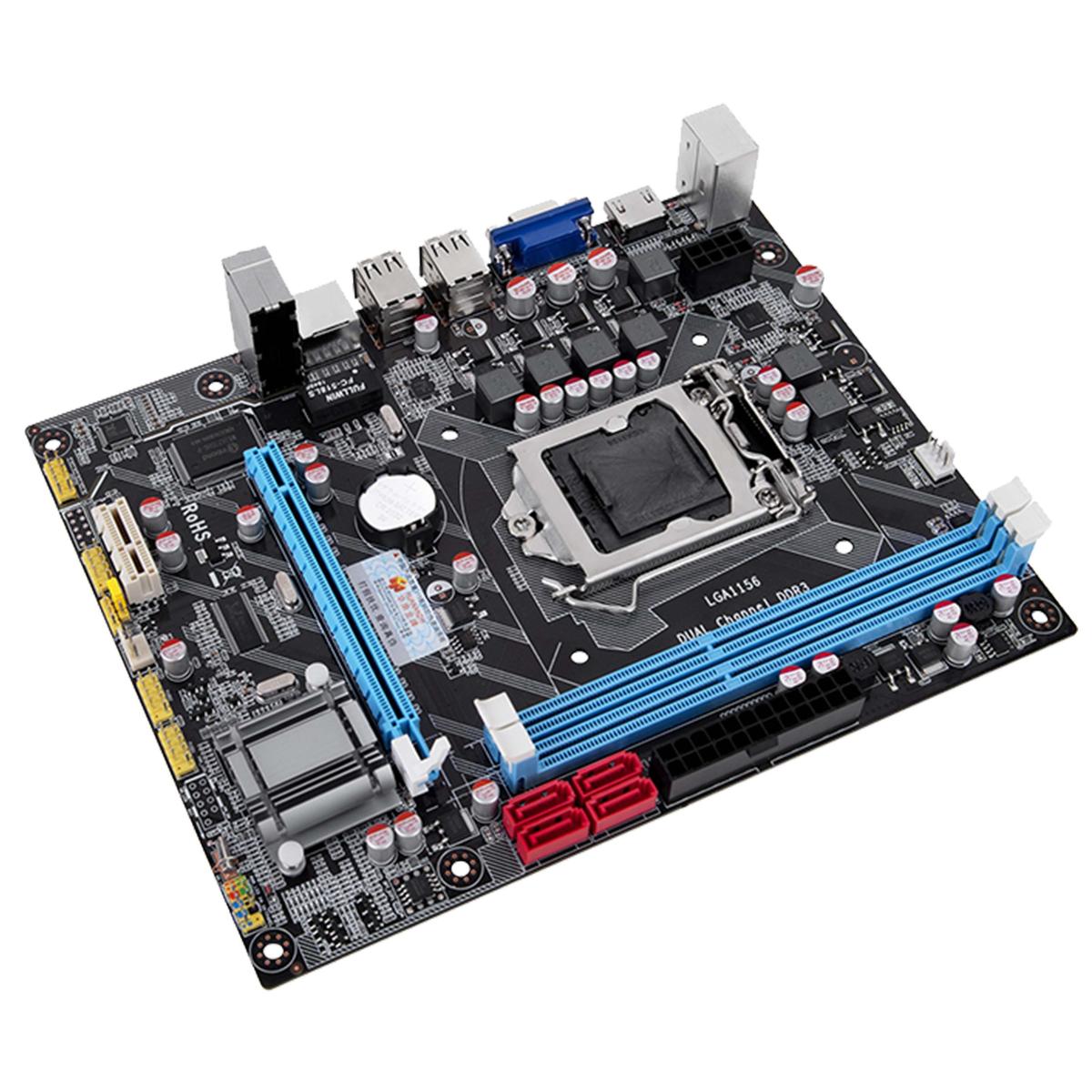 Scheda Madre Matx Lga 1156 Lga1156 1st Gen Intel Micro-atx 2 X Ddr3 Max 16gb_ - Foto 2 di 3